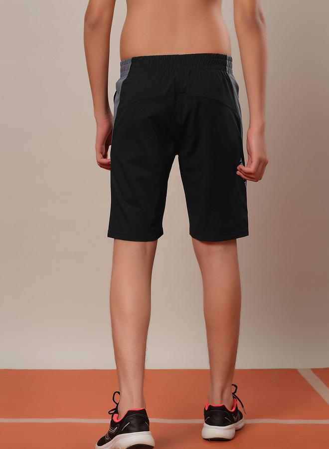 Technosport Technosport Color Block Elasticated Waistband Shorts - Image 3