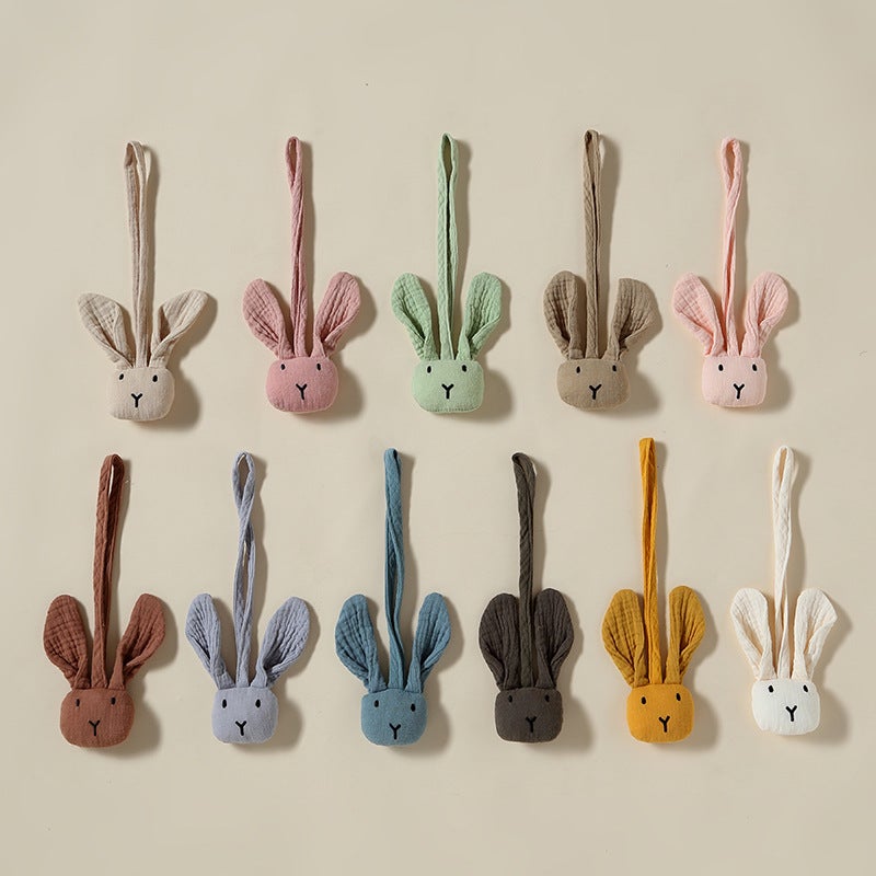 Newborn Doll Baby Toy 0-1 Year Old Educational Bite Baby Early Education Hanging Pure Cotton Muppet Cart Hanging - Image 5