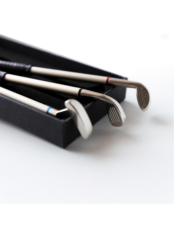 LAMAY Golf Pen Desktop Games - Funny Gifts for Golfers, Coworkers, Boss (Color : BLACK) - Image 2