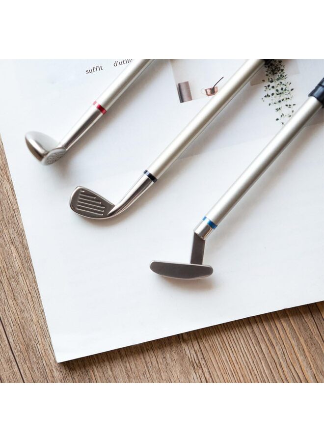 LAMAY Golf Pen Desktop Games - Funny Gifts for Golfers, Coworkers, Boss (Color : BLACK) - Image 4