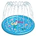 Hitop Kids Sprinklers for Outside Splash Pad for Toddlers  Baby Pool 3in1 60 Water Toys Gifts for 1 2 3 4 5 Year Old Boys Girls Splash Play Mat - Image 4