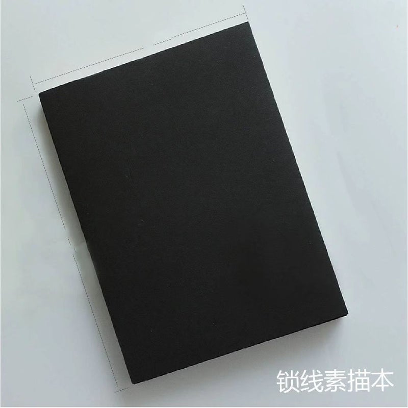 Van Gogh Oil Painting Book Thick Blank High Color Value Sketch Book Can Be Spread For Students Sketch Graffiti Hand-Painted - Image 1