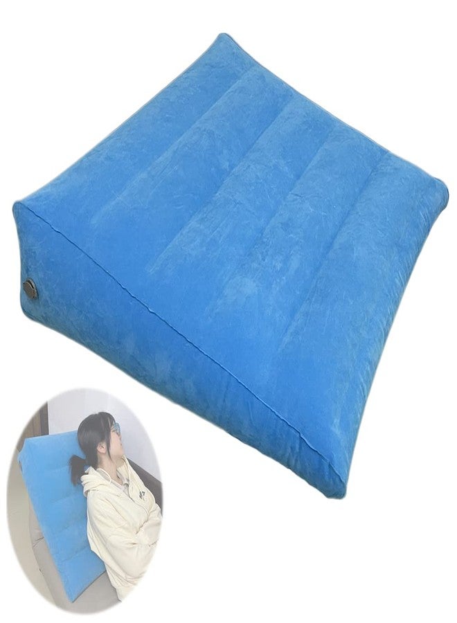 MUROCEA Inflatable Wedge Pillow for Orthopedic Bed - Bedridden, Disabled, Elderly Patient Travel Sleeping Back Rest Supplies, 26" Lx26 Wx8 H - Image 1