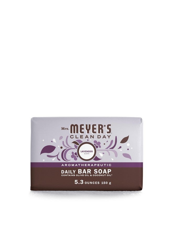 مسز مايرز كلين داي قطعة صابون تستخدم كغسول للجسم أو صابون لليدين مصنوع من الزيوت العطرية اللافندر 5.3 أونصة 1 قطعة - Image 1
