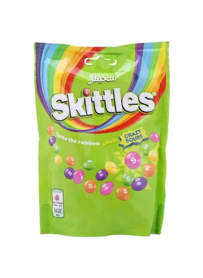 Skittles Rainbow Fruits Flavored Sour Chewy Candy- 152gms