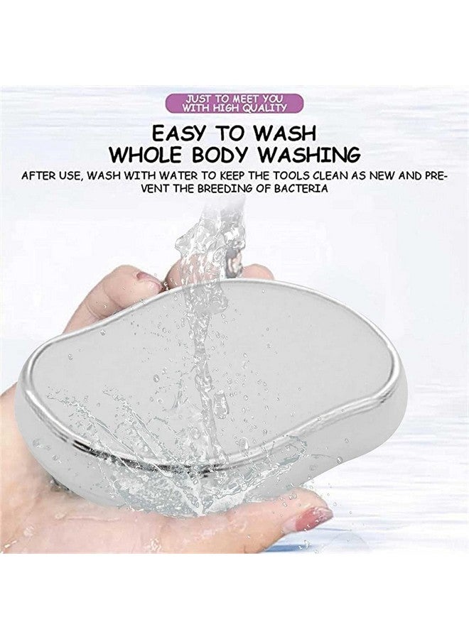 PARVY Magic Hair Eraser Hair Remover, Painless Exfoliation Hair Removal Tool for Arms Legs Back - Reusable and Washable, Fast and Easy Hair Eraser for Women and Men, (1Pcs) (Multicolor) - Image 3