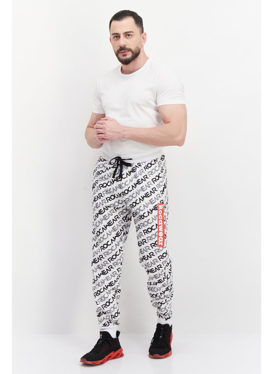 Men Regular Fit  Brand Logo Jogger Pants, White Combo - pzsku/Z501BB8473FF75CFE931DZ/45/_/1737900675/89097882-ef99-4a98-b2bf-34ea3cb0673f