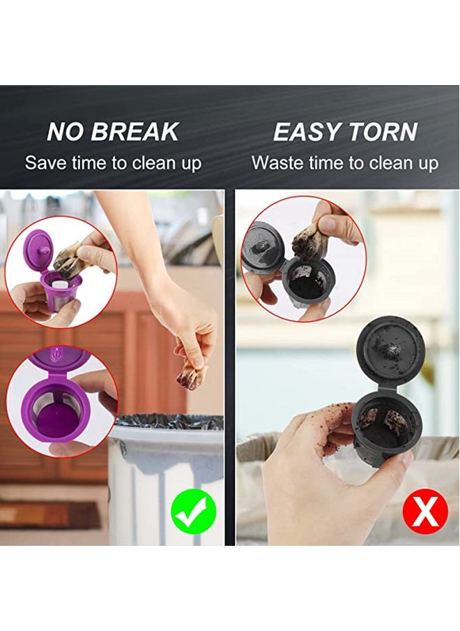 ISank - Reusable K Cups For Keurig with 100 Counts Paper K Cup Filters, Compatible with Keurig Reusable Coffee Pods Filter 2 Pack, Refillable Single K CUP for Keurig Coffee Maker 2.0 & 1.0 - Image 1