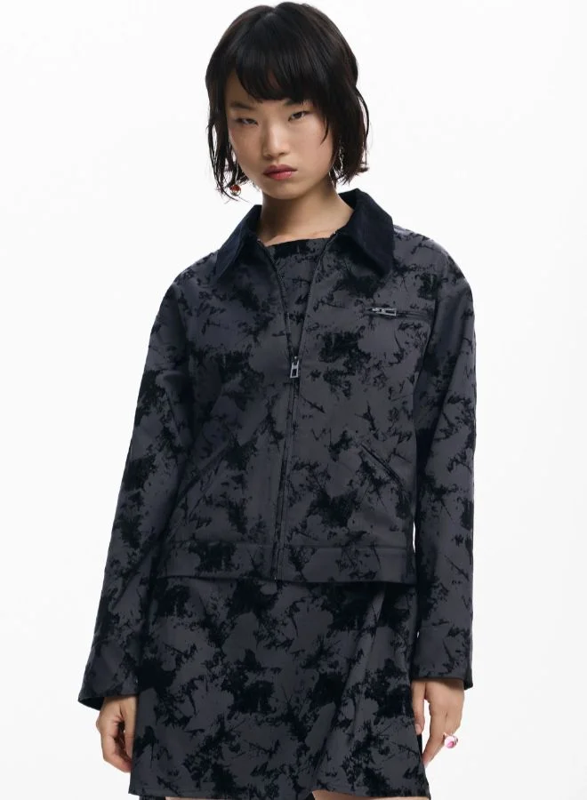 ديسيجوال سترة قصيرة مع تطريز