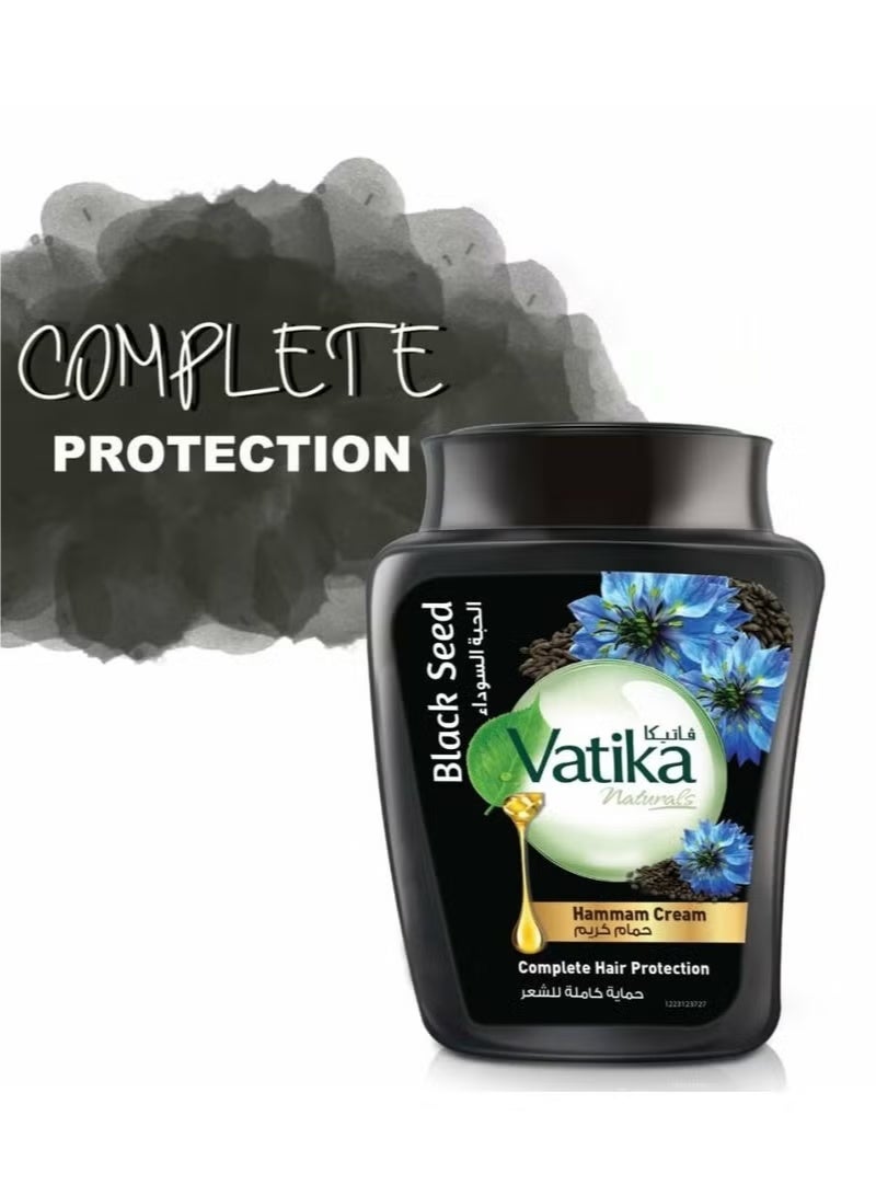 فاتيكا ناتشورالز كريم حمام بالحبة السوداء لحماية كاملة للشعر 450 جم - Image 3