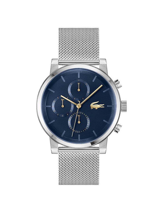 LACOSTE ROUND ANALOG MEN'S BLUE CASE WATCH - 2011409 - Image 1