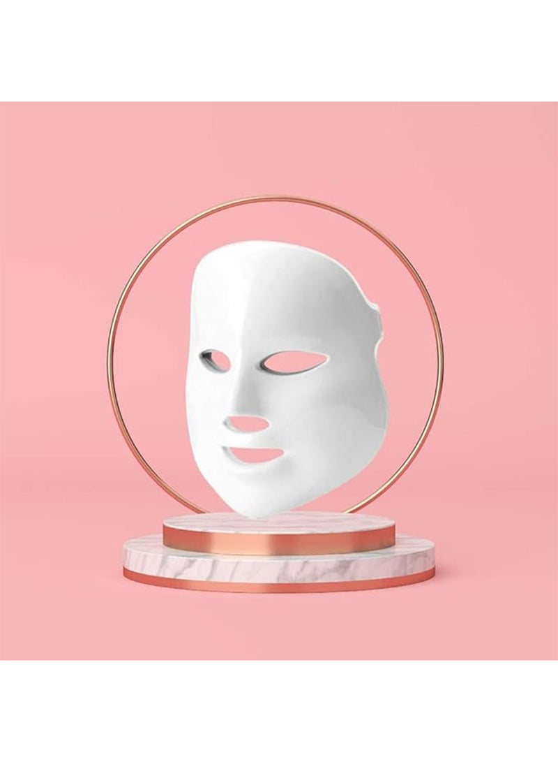 DANIM LED Face Mask Wireless Led Face Mask Light Therapy Photon USB Charging 7 Colors Facial Mask for Anti Aging Skin Rejuvenation Device - Image 4