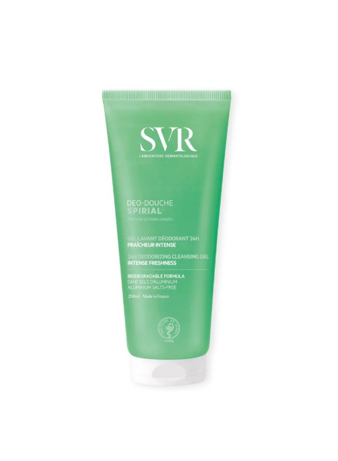 SVR Spirial Deo-Douche Deodorizing Cleansing Gel 200ml - Image 1