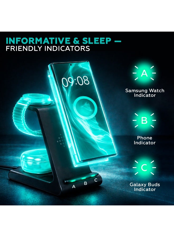 اماروها محطة شحن لاسلكية 3 في 1 - Image 4