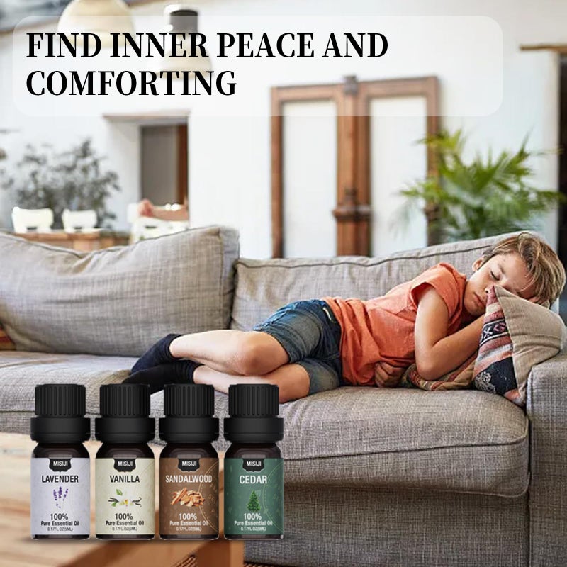 MISIJI Essential Oils Set Top 12 Aromatherapy-Essential Oils for Diffuser for Home,Air Freshening Diffuser Oils Scents for Aromatherapy,Laundry,Candle&Soap Making,Humidifiers 12 X 5ML - Image 3