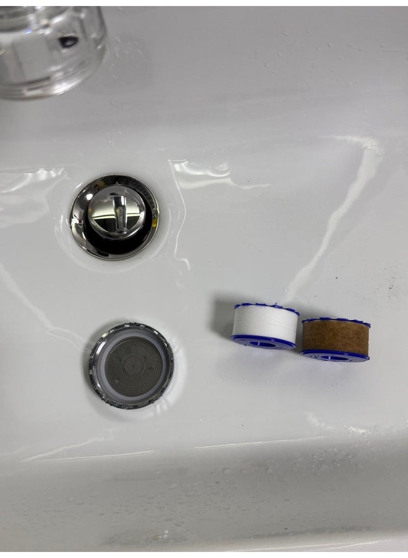 🚰Faucet Water Filter with 10 Extra Cartridges – 360° Rotating Tap Filter – Removes Chlorine, Fluoride & Heavy Metals – For Kitchen & Bathroom Sink - Image 4