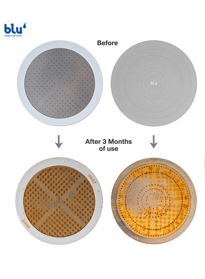 بلو مجموعة قطع غيار بلو لفلتر الدش الأيوني بلو – مثبت على الحائط - Image 3
