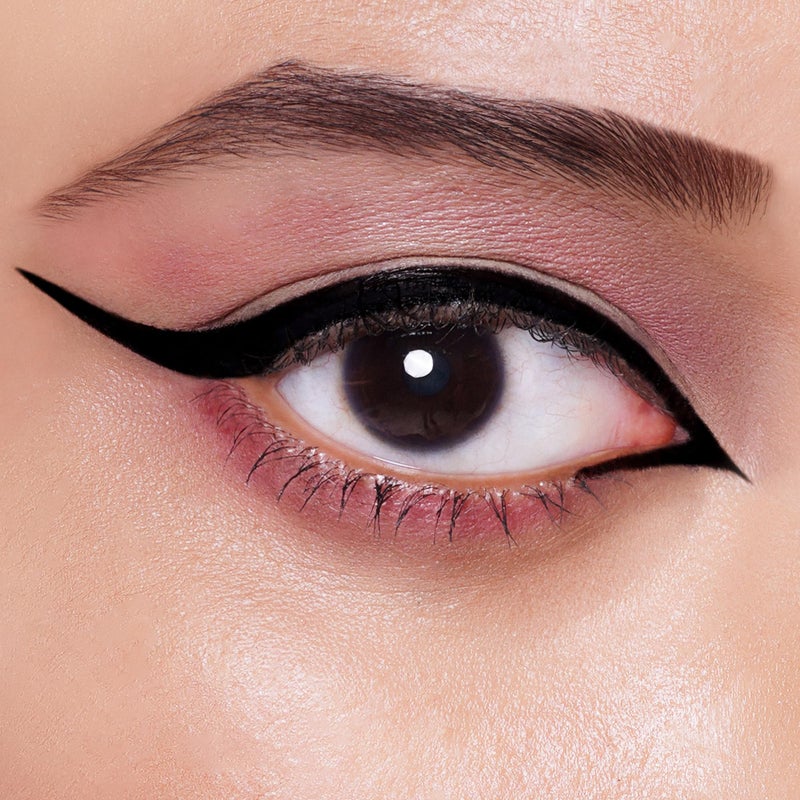 Colorbar All-Matte Eye Liner - Liquid Eyeliner with Innovative Applicator for Precision - Quick-Drying and High-Pigment - 001 Matte Black - 0.08 oz - Image 3