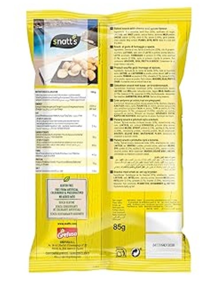 Snatts Cheese & Herbs Lentil Chips 85g - Image 2