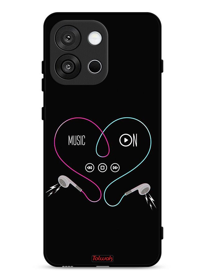 Tolwak OnePlus 13s Protective Case Cover Music On - Image 1
