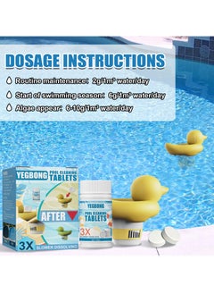 YEGBONG Swimming pool Cleaning Float With 100g Purifier Tablets Swimming Pool Chlorine Dispenser Kit  - Image 2