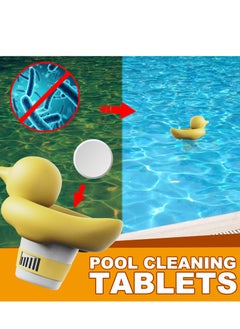 YEGBONG Swimming pool Cleaning Float With 100g Purifier Tablets Swimming Pool Chlorine Dispenser Kit  - Image 4