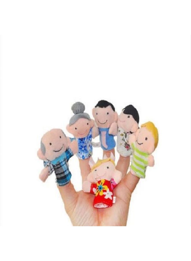 Baby Toy Finger Puppet_love Each Other Family Finger Puppet_hand Puppet Short Plush Children's Toy Manufacturers-Height:7*3cm - Image 5