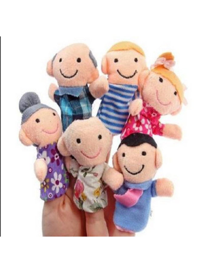 Baby Toy Finger Puppet_love Each Other Family Finger Puppet_hand Puppet Short Plush Children's Toy Manufacturers-Height:7*3cm - Image 4