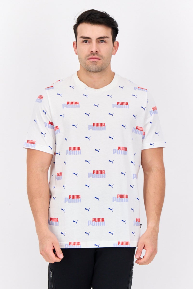 PUMA Men Sportswear Fit Short Sleeve Outdoor T-Shirt, Multicolor - Image 1