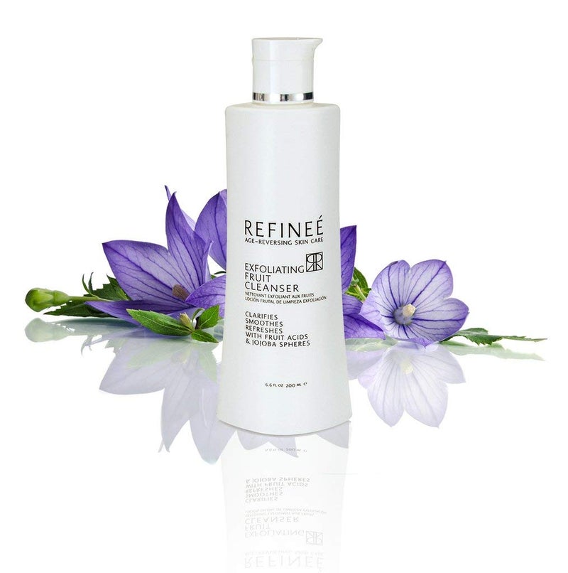 Refinee Gentle Exfoliating & Clarifying Face Fruit Cleanser for Oily and Acne Prone Skin 1oz - Image 2