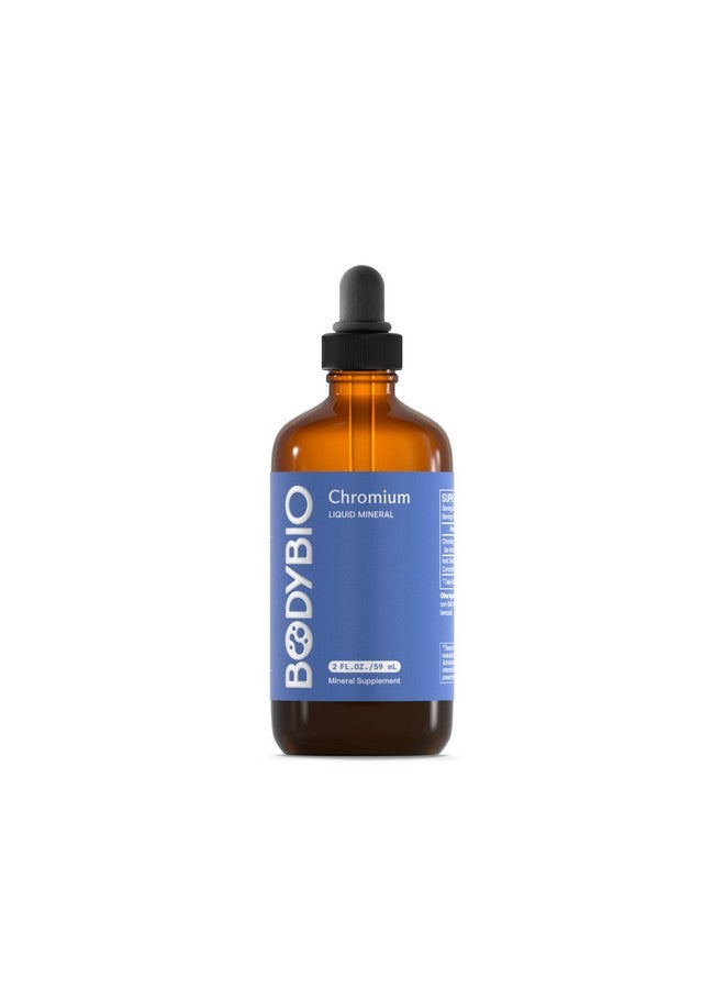 BodyBio - Liquid Chromium - High Absorption, Pure, Concentrated Chromium Supplement - 2oz - Image 1