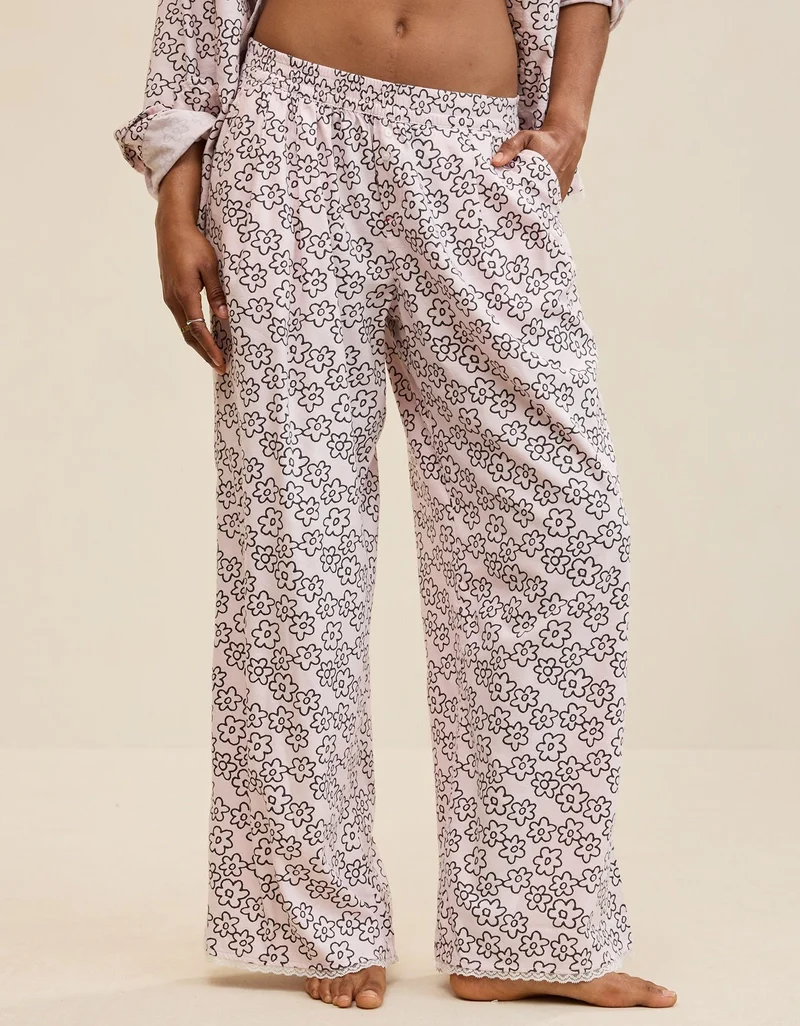 Aerie  Aerie Flannel Trouser PJ for Women | Best Price UAE