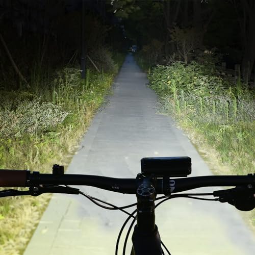 ACRUNU Super Bright LED Bike Light,USB Rechargeable Bicycle Headlight-5 Modes,Waterproof Bike Headlight,Mountain Off-Road Cycling Commuting (X-Small) - Image 2