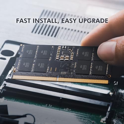 TeamGroup ذاكرة لابتوب TEAMGROUP Elite SODIMM DDR5 سعة 32 جيجابايت (2x16 جيجابايت) 5600 ميجاهرتز (PC5-44800) CL46 غير متوازن غير مخزن 1.1 فولت 262 دبوس - TED532G5600C46ADC-S01 - Image 4