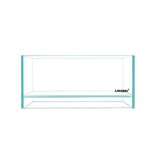 LANDEN Glass Air Aquarium Tank Multi-Scene Landscape Aquarium, 1.6Gallon Rimless Low Iron Shallow Tank,10.63" W×10.63" D×4.72" H (27cmx27cmx12cm) 5mm Thickness - Image 5