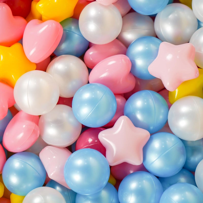 TRENDPLAY كرات حفرة كرة الاتجاه - فثالات حرة حرة BPA من 50 - كرات ألوان حلوى غير متينة وآمنة غير سامة - Image 1
