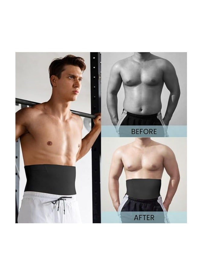 Jolly Chic Men's Body Shaping Suits, Belly Slimming and Body Shaping, High Waist Compression Boxer Underwear, Abdominal Control Shorts - Image 5