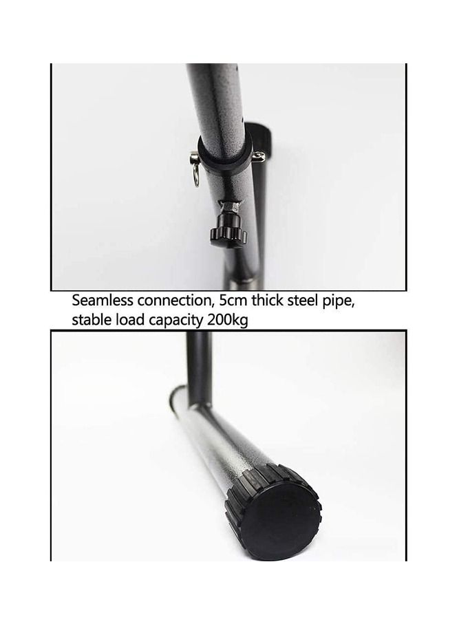 Adjustable Dip Bars, Full Set Dip Up Stand Station Tricep Strength Trainning Dips