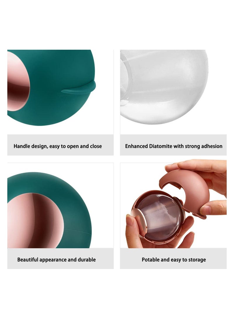 Y&D Washable Reusable Gel Lint Roller for Pet Hair,Portable Dog Cat Hair Remover Clothes, Laundries, Sticky Cleaner, Dust Fuzz Fur Travel Household-Green - Image 5