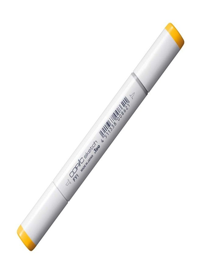Copic Markers FY1-Sketch, Fluorescent Yellow Orange - Image 2