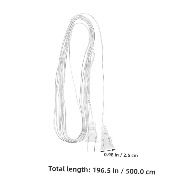 جارنيك 16.4 قدم كابل تمديد شريط LED، 3 قطع، قابس مسطح للاستخدام الداخلي والخارجي - Image 3