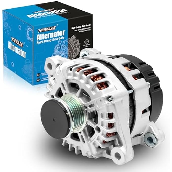 keriolee 11710N Alternator Replacement For 2014 2015 Kia Optima, 2012-2014 Sorento, 2014 Hyundai Sonata, 2013-2016 Santa Fe Sport, 2.0 2.4L, 37300-2G800 37300-2G850 37300-2G855 37300-2G950 - Image 1