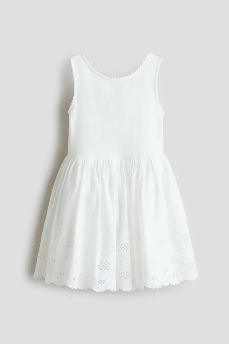 H&M Broderie anglaise cotton dress