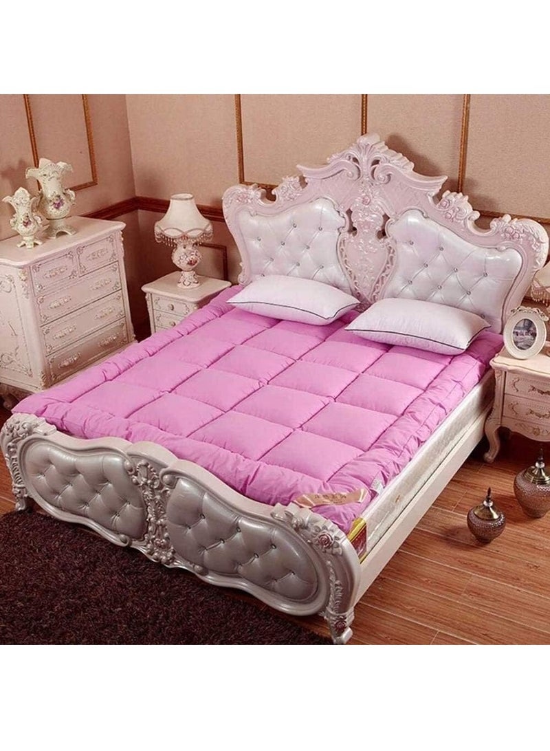 DubaiGallery Microfiber Soft Mattress Protector Topper for Bed King Size Padding for Bedroom - Image 4