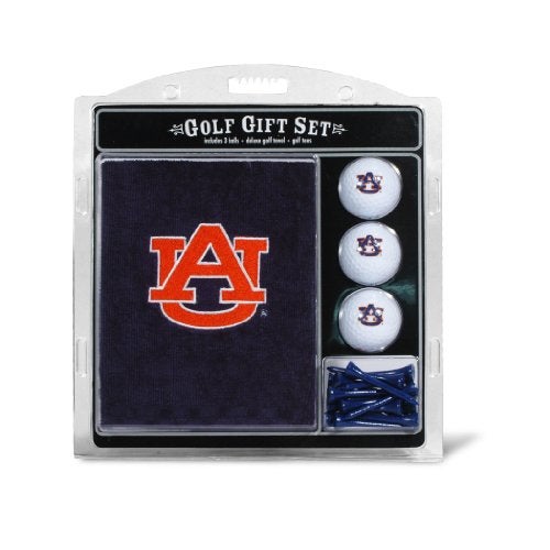 Team Golf NCAA Auburn University Tigers Gift Set: Embroidered Golf Towel, 3 Golf Balls, and 14 Golf Tees 2-3/4" Regulation, Tri-Fold Towel 16" x 22" & 100% Cotton - Image 3