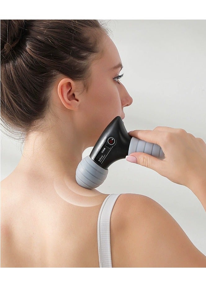 Loquat Mini Massage Gun, Impact Muscle Electric Stimulator with 4 Speed ​​Massager, Ultra Quiet Portable Electric Handheld Body Massager for Massage Relaxation - Image 1