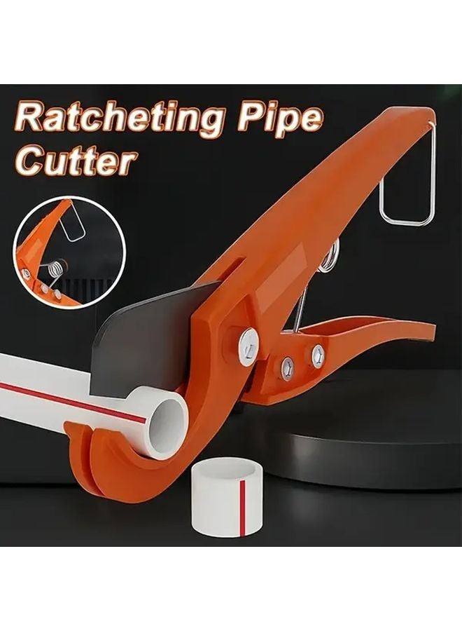 أداة القطع البرتقالية للأنابيب البلاستيكية من نوع PVC ذات الضبط السريع للأنابيب البلاستيكية PEX - Image 2
