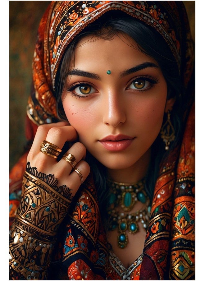 فاما كتيب صغير متعدد الألوان مستدير سادة من Bindis Kumkum، ملصق ذاتي اللصق قابل لإعادة الاستخدام، كتيب Pottu للفتيات والنساء (كتيب Bindis صغير - 504 Bindis)  - Image 3