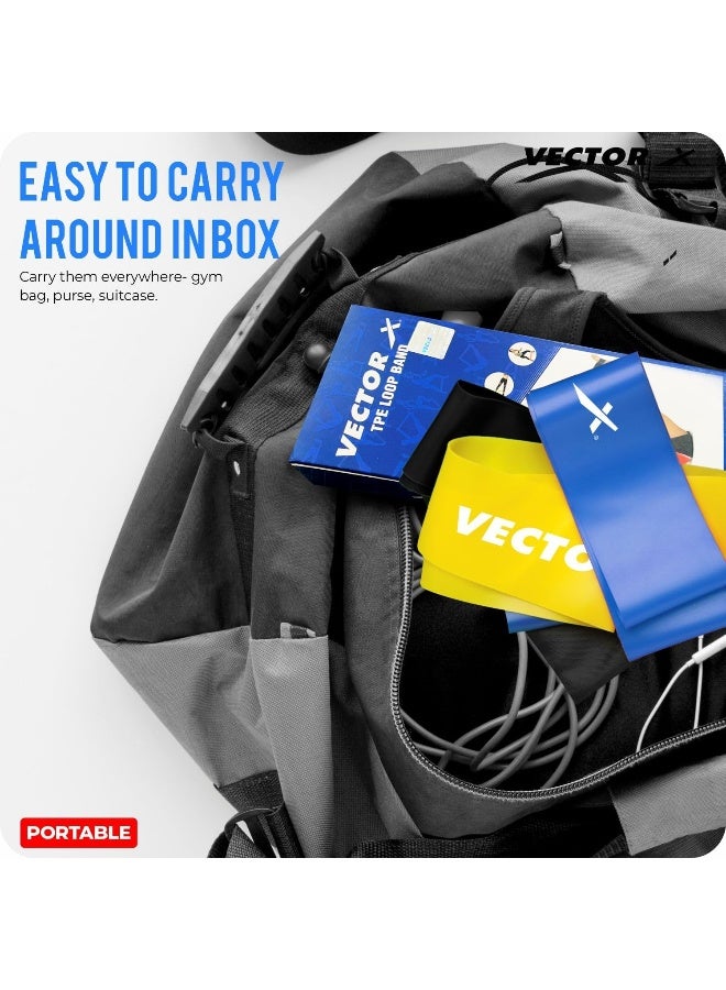 فيكتور أكس أشرطة المقاومة Vector X TPE - أشرطة تمارين رياضية لتدريب القوة واللياقة البدنية والتمارين المنزلية - Image 5