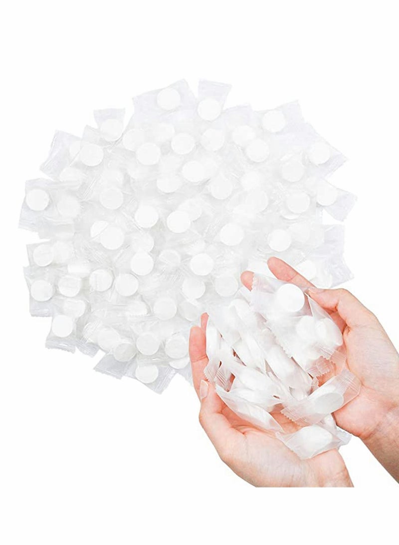 Y&D Compressed Towel Portable Disposable Tablet Towels 200PCS Coin Tissue for Travel Camping Hiking Home Bathroom Beauty Salon Outdoor Sports - Image 2
